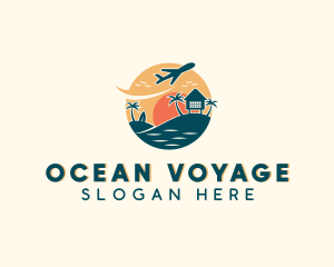 Vacation Beach Resort logo design