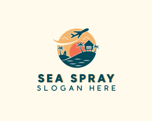 Vacation Beach Resort logo design