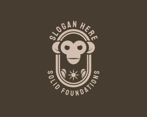 Ecommerce - Natural Monkey Primate logo design