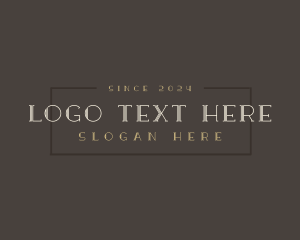 Luxury - Art Deco Business logo design