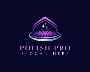 Polish - House Property Flooring logo design