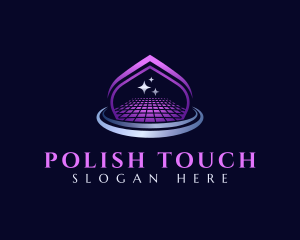 Polish - House Property Flooring logo design