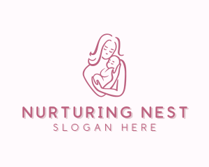 Childcare Adoption Postnatal logo design