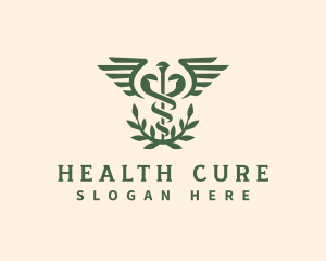 Medicine - Pharmacy Medicine Caduceus logo design