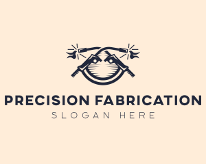 Fabrication - Blowtorch Welding Fabrication logo design