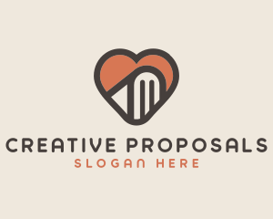 Proposal - Heart Book Learning logo design