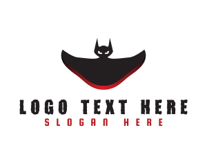 Animal - Halloween Vampire Bat logo design