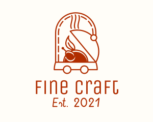 Fine Dining Roasted Chicken logo design