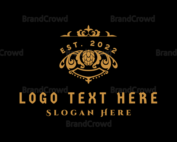 Luxury Bar Hops Logo