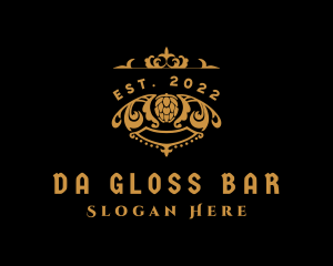 Luxury Bar Hops logo design