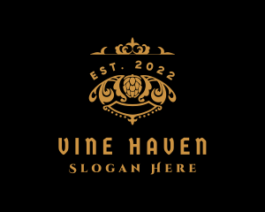 Luxury Bar Hops logo design