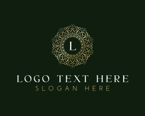 Luxury - Floral Premium Mandala logo design