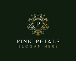 Floral Premium Mandala logo design