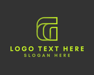 Vegan - Wellness Brand Letter G logo design