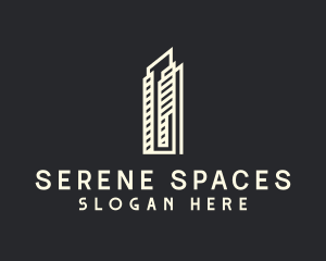 Office Space Building Tower logo design