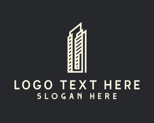 Office Space Building Tower Logo