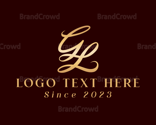 Fashion Letter LG Monogram Logo