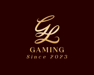 Vlog - Fashion Letter LG Monogram logo design