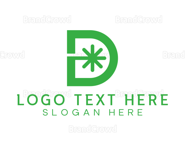 Green D Asterisk Logo