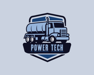 Truckload - Fuel Truck Transport logo design