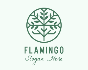 Landscaping - Green Mangrove Forest logo design