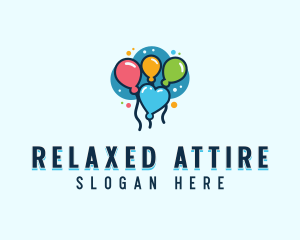 Balloon Birthday Celebration Logo