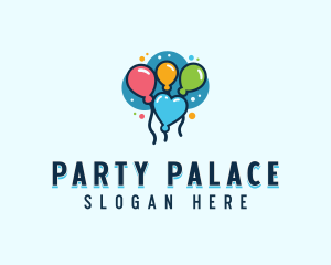 Birthday - Balloon Birthday Celebration logo design
