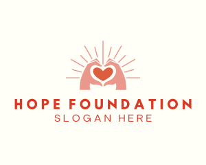 Nonprofit - Heart Hand Charity logo design