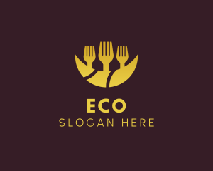 Islamic - Moon Restaurant Cuisine logo design
