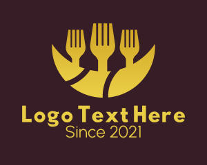 Cuisine - Gold Arabic Cuisine logo design