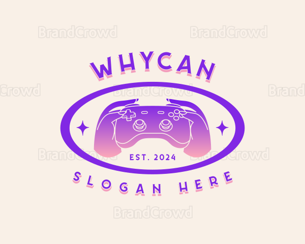 Arcade Gaming Controller Logo