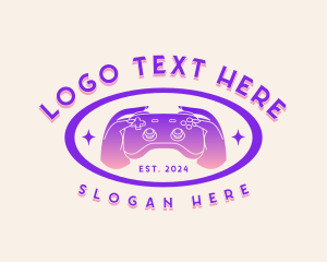 Video Game - Arcade Gaming Controller logo design