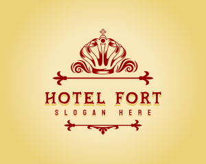 Royal Crown Hotel logo design