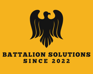 Battalion - Eagle Aviation Pilot logo design