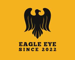 Eagle Aviation Pilot logo design