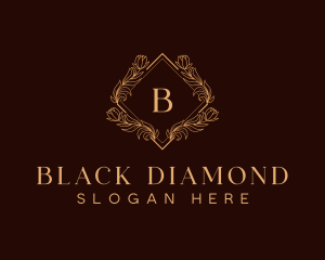 Premium Luxury Wreath logo design