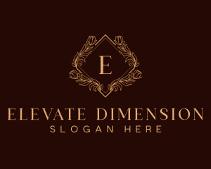 Premium Luxury Wreath logo design