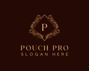 Premium Luxury Wreath logo design