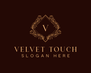 Premium Luxury Wreath logo design