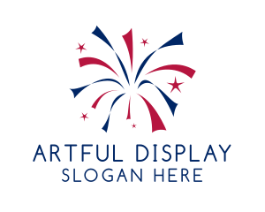 Festival Fireworks Display logo design