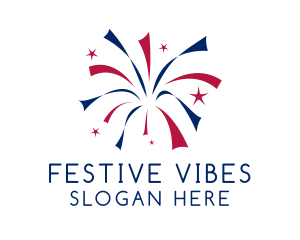 Festival - Festival Fireworks Display logo design