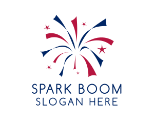 Festival Fireworks Display logo design