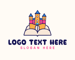 Kindergarten - Book Castle Kindergarten logo design