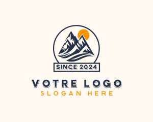 Outdoor Hiking Summit Logo