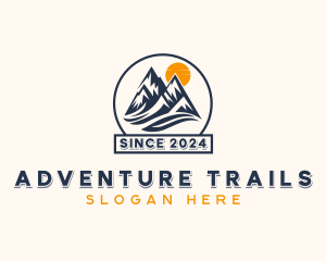 Outdoor Hiking Summit logo design