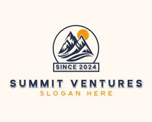 Outdoor Hiking Summit logo design