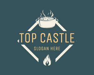 Hot Pot Flame Logo
