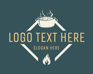 Hot Pot Flame Logo