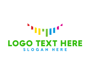 Joy - Colorful Celebration Party Decorations logo design