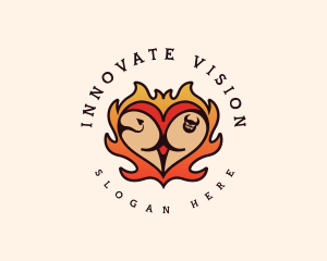 Sexy Kinky Lingerie Tattoo logo design